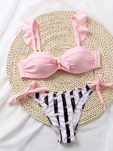 Costum de baie din două piese ''Flamingo'' - Zappy Fashion Romania